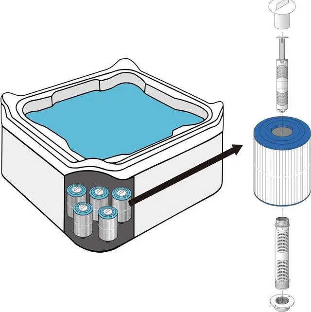 Alt view image 3 of 5 - Nature2 Hot Spring Spas Freshwater Ag+ Continuous Silver Ion Sanitizer 71325 - 2 Pack