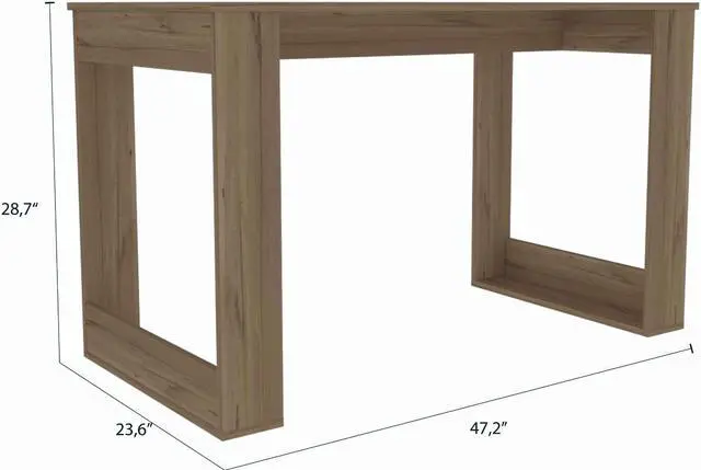 Alt view image 6 of 7 - FM FURNITURE Aurora Computer multipurpose desk, For Gaming, Study And working, Home And Home Office Desk, Carbon Espresso Finish, Made Of Particle Board, Easy To Assamble