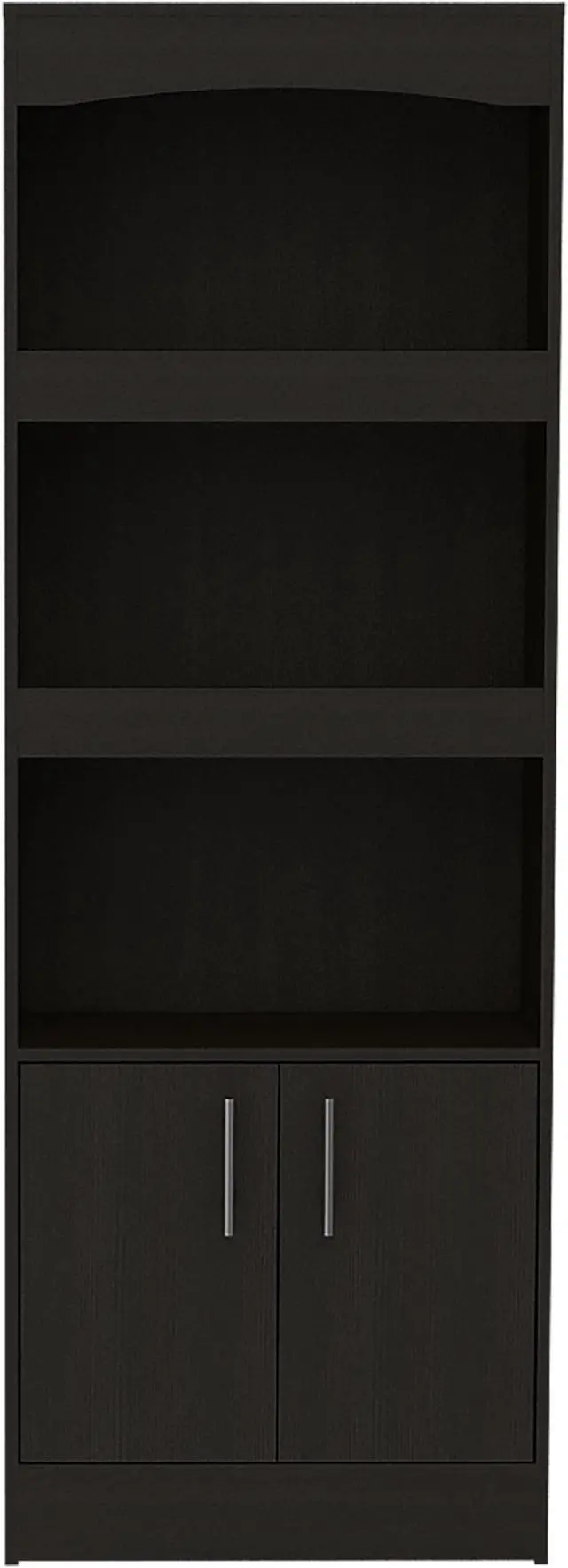 Alt view image 6 of 6 - Durango, Bookcase, With 3 Shelves, And 1 Drawer -Black Wengue