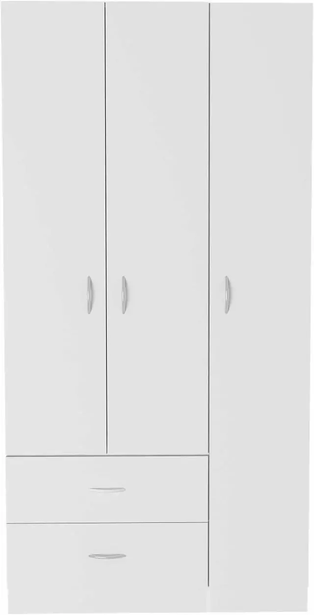 Alt view image 5 of 6 - Eureka Three Door Armoire, Four Drawers