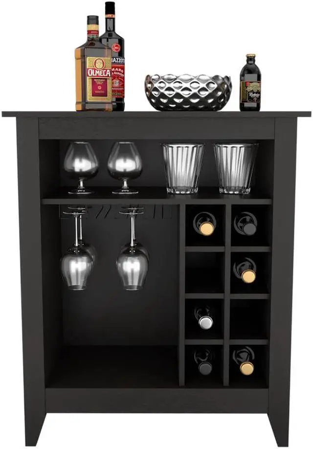 Alt view image 4 of 5 - Future Bar Cabinet, Six Wine Cubbies, One Open Drawer, One Open Shelf