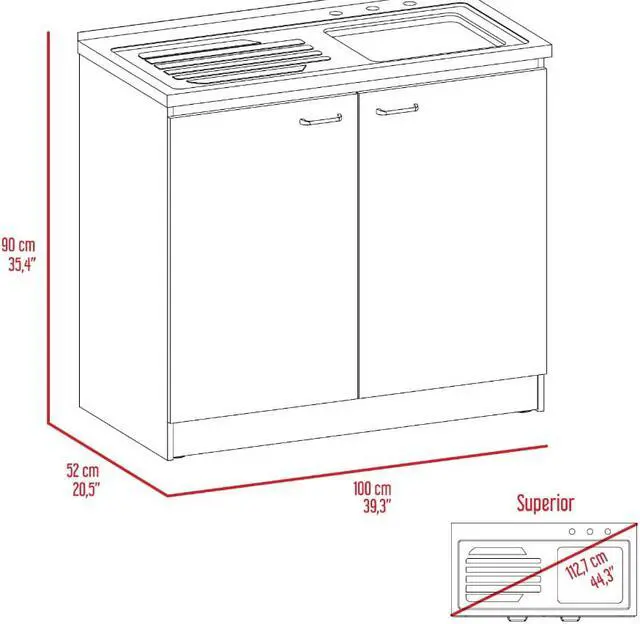 Alt view image 5 of 6 - Oklahoma Utility Sink & Cabinet