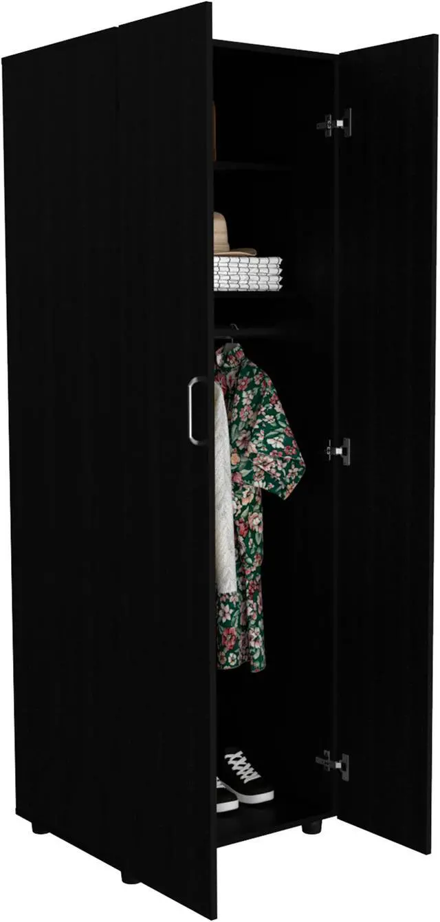 Alt view image 5 of 6 - Glasgow Armoire, One Cabinet, Two Shelves