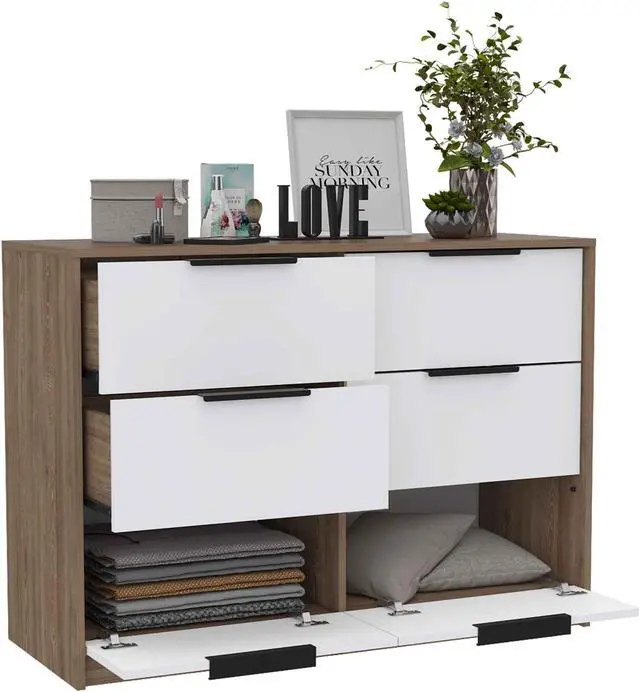 Alt view image 4 of 5 - Marion Slide And Pull Dresser, Six Drawers