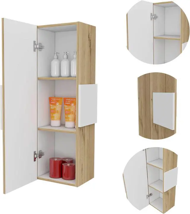 Alt view image 3 of 6 - Nottingham Medicine Cabinet, Three Interior Shelves