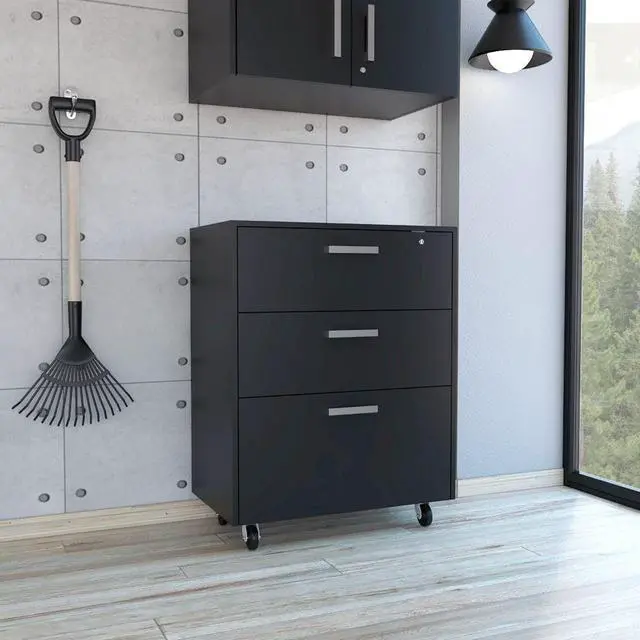 Main image of Penny Storage Cabinet, Three Drawers , Four Casters
