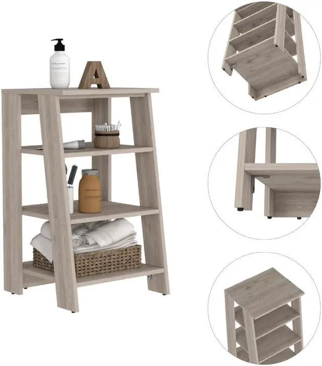 Alt view image 2 of 6 - Phoenix Linen Cabinet, Four Shelves