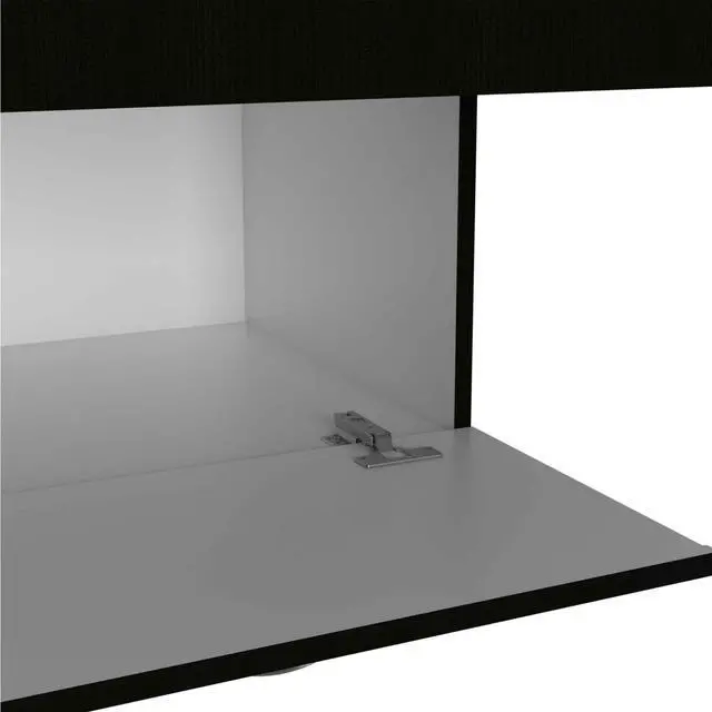 Alt view image 6 of 6 - Ramblas Armoire, Two Cabinets, One Drawer, Hidden Drawer Shoes