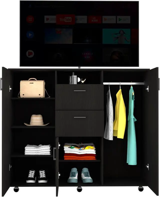 Alt view image 6 of 6 - Sicilia Double Door Cabinet Dresser