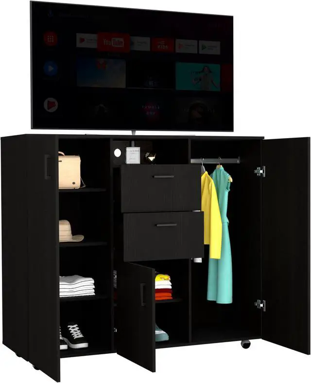 Alt view image 5 of 6 - Sicilia Double Door Cabinet Dresser