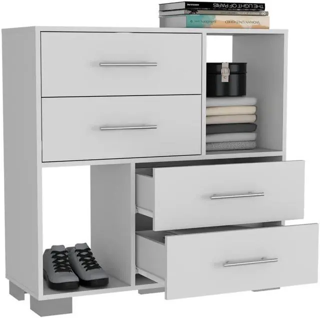 Alt view image 5 of 6 - Sunflower Dresser, Four Drawers, Two Open Shelves