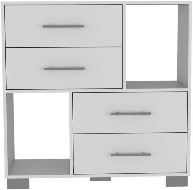 Alt view image 6 of 6 - Sunflower Dresser, Four Drawers, Two Open Shelves