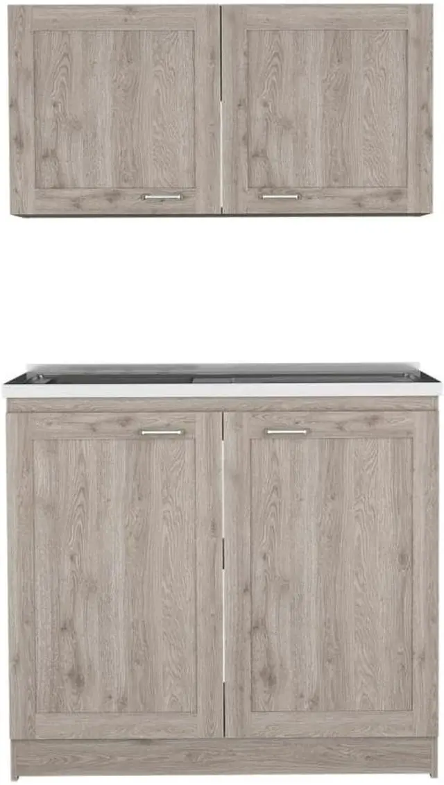 Alt view image 6 of 6 - Perseus CabinetSet, Two Parts Set
