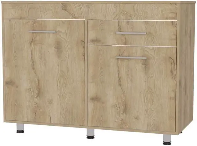 Alt view image 3 of 5 - Saturn Utility Base Cabinet, Double Door, One Drawer