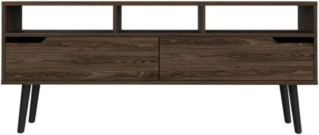 Alt view image 6 of 6 - Hamburg TV Stand For TV´s up 60", Four Legs, Three Open Shelves