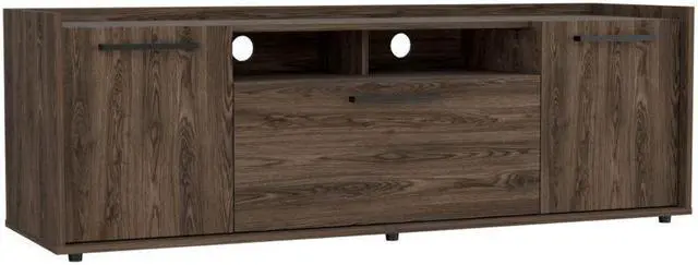 Alt view image 4 of 6 - Novel TV Stand For TV´s up 60", Double Door Cabinet, One Flexible Cabinet