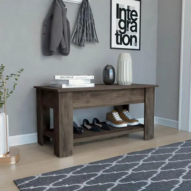 Main image of Daffodil Storage Table, Liftable Top And Lower Panel