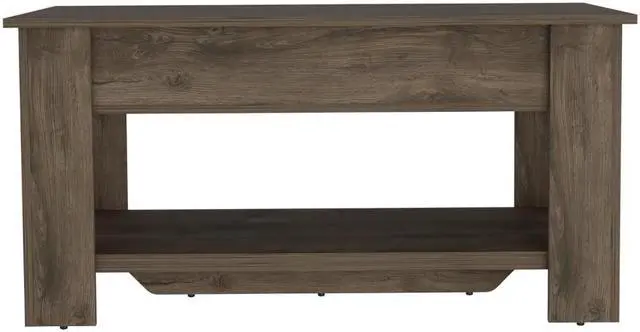Alt view image 4 of 6 - Daffodil Storage Table, Liftable Top And Lower Panel