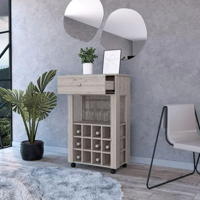 Alt view image 2 of 6 - Hamburg Coffee Table, One Open Shelf, One Drawer