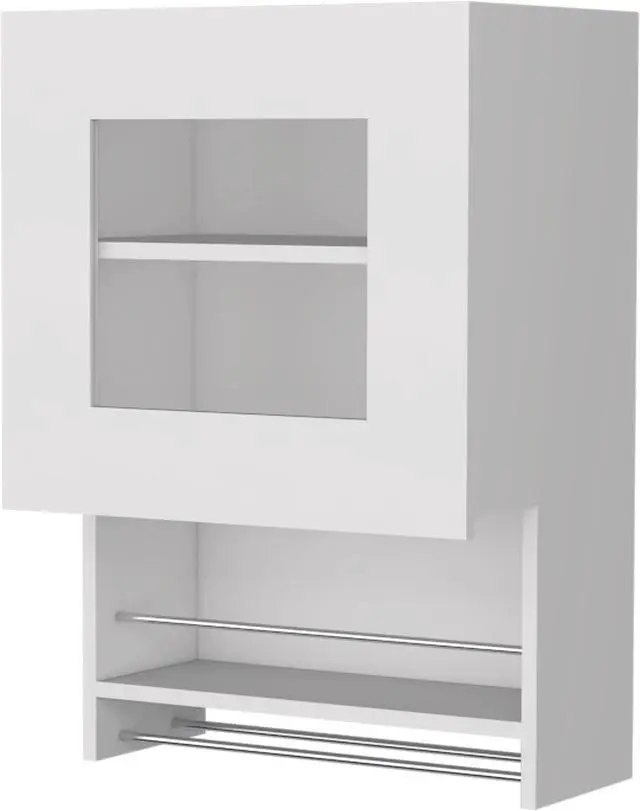 Main image of Florence Kitchen Wall Cabinet, Spice and Towel Rack