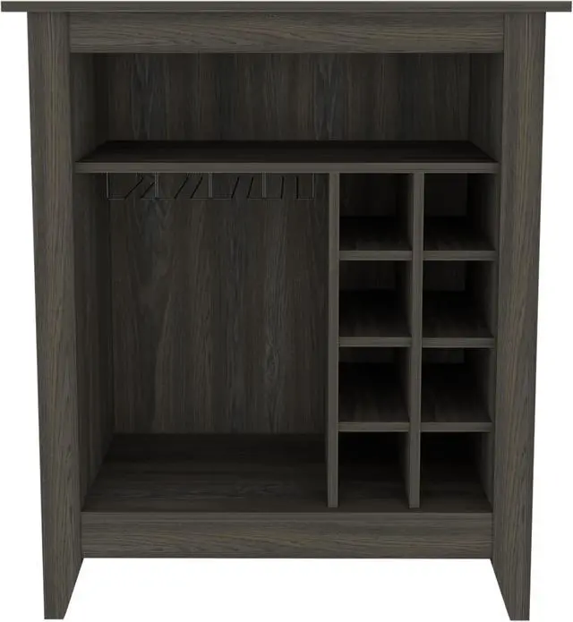 Main image of Future Bar Cabinet, Six Built-in Wine Rack, One Open Drawer, One Open Shelf