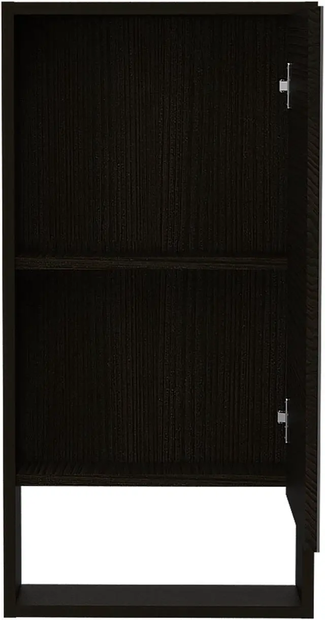 Alt view image 3 of 5 - Modesto Medicine Cabinet Black Wengue