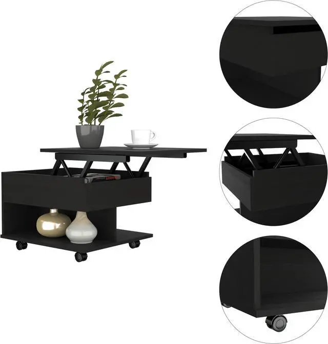 Alt view image 5 of 7 - Portland Lift Top Coffee Table