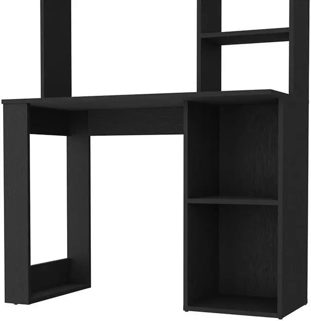 Alt view image 6 of 7 - Carroll Computer Desk with Hutch and Storage Shelves
