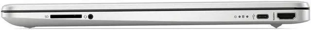 Alt view image 3 of 4 - [Windows 11 Home] Newest HP Laptop, 15.6” Full HD Touchscreen, Intel Core i7-1165G7, 16GB RAM, 512GB SSD, Media Card Reader, USB Type-C, HDMI, Webcam, Wi-Fi, Bluetooth, Natural Silver