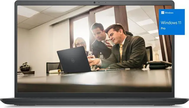 Main image of Newest Dell Inspiron 3510 Business Laptop, 15.6" HD Screen, Intel Celeron N4020 Processor, 16GB RAM, 256GB PCIe SSD, HDMI, Wi-Fi, Webcam, Windows 11 Pro, Black