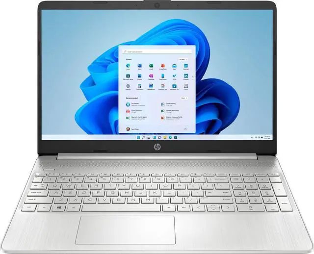 Main image of Newest HP Notebook Laptop, 15.6" HD Touchscreen, AMD Ryzen 3 3250U Processor, 8GB DDR4 RAM, 512GB PCIe NVMe SSD, Media Card Reader, Wi-Fi, Bluetooth, Windows 11 Home, Silver