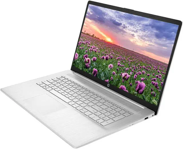 Alt view image 2 of 6 - HP 17z Laptop, 17.3" HD+ Touchscreen, AMD Ryzen 5 5500U, 32GB RAM, 1TB SSD, Webcam, HDMI, Wi-Fi 6, Bluetooth, Windows 11 Home, Silver