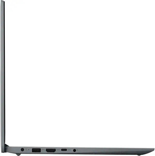 Alt view image 5 of 6 - Lenovo Ideapad 1 Laptop, 15.6" HD Display, AMD Athlon Silver 3050U Processor, 20GB RAM, 1TB PCIe SSD + 128GB eMMC, Webcam, HDMI, USB Type-C, Wi-Fi 6, SD Card Reader, Windows 11 Home, Grey