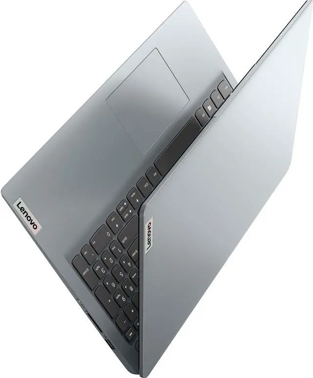 Alt view image 4 of 6 - Lenovo Ideapad 1 Laptop, 15.6" HD Display, AMD Athlon Silver 3050U Processor, 20GB RAM, 1TB PCIe SSD + 128GB eMMC, Webcam, HDMI, USB Type-C, Wi-Fi 6, SD Card Reader, Windows 11 Home, Grey