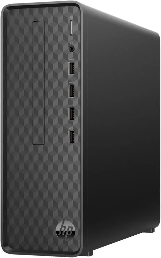 Alt view image 3 of 7 - HP SFF Tower Desktop, 13th Gen Intel Core i5-13400, 64GB RAM, 2TB PCIe SSD + 2TB HDD, VGA, HDMI, Wi-Fi, Wired KB & Mouse, Windows 11 Home, Black