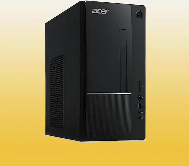 Alt view image 2 of 6 - Acer Newest 13th Generation i5 Home & Business Tower Desktop computer, 13th Gen Intel Core i5-13400,  16GB RAM, 1TB SSD, Wi-Fi 6, HDMI, Wired keyboard and mouse, Windows 11 Home, Black