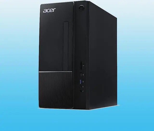 Alt view image 3 of 6 - Acer Newest 13th Generation i5 Home & Business Tower Desktop computer, 13th Gen Intel Core i5-13400,  16GB RAM, 1TB SSD, Wi-Fi 6, HDMI, Wired keyboard and mouse, Windows 11 Home, Black