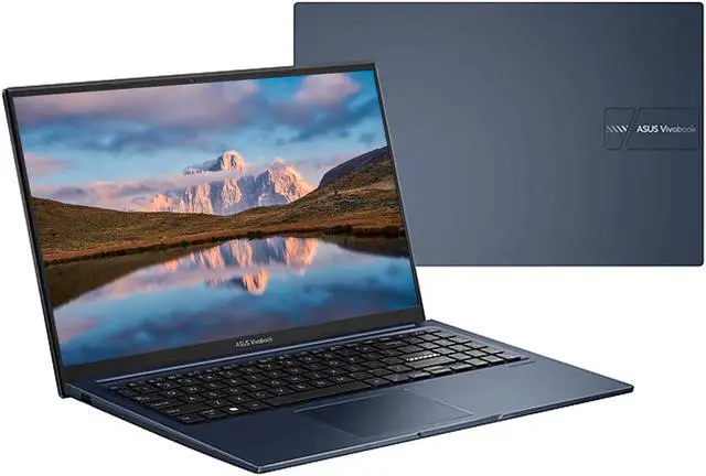 Alt view image 2 of 6 - ASUS Vivobook Laptop, 15.6" FHD Display, 12th Gen Intel Core i3-1215U Processor, 16GB RAM, 1TB SSD, Webcam, Numeric Keypad, HDMI, Wi-Fi, Windows 11 Home, Blue