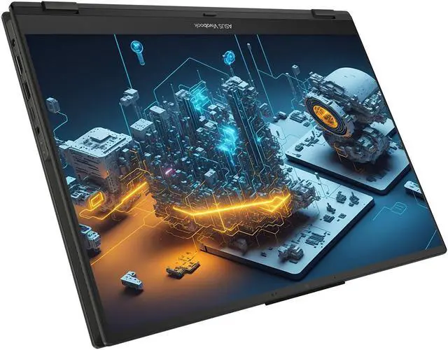 Alt view image 3 of 6 - ASUS Business Vivobook S 16 Flip 2-in-1 Laptop, 16" WUXGA Touchscreen, Intel Core i9-13900H, 16GB SSD, 1TB SSD, IR Camera, HDMI, Wi-Fi 6, Windows 11 Pro, Midnight Black
