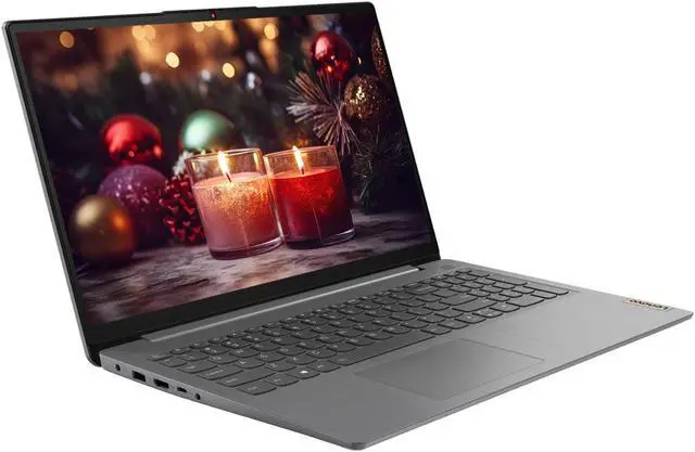 Alt view image 2 of 6 - Lenovo IdeaPad 3 Laptop, 15.6" FHD Touchscreen, Intel Core i3-1115G4, 12GB RAM, 256GB SSD, SD Card Reader, HDMI, Webcam, Wi-Fi 6, Windows 11 Home, Grey