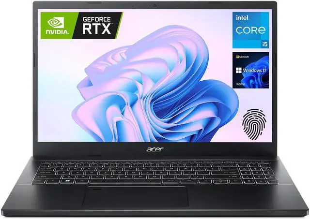 Acer Aspire 7 Laptop, 15.6 FHD Display, Intel Core i5-1240P