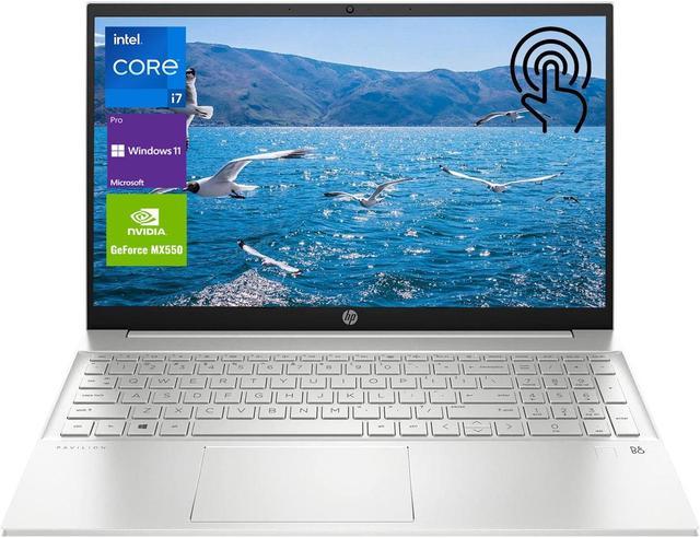 HP Pavilion 15.6 Touchscreen Laptop - 13th Gen Intel Core i7-1355U -  GeForce MX550 - 1080p - Blue