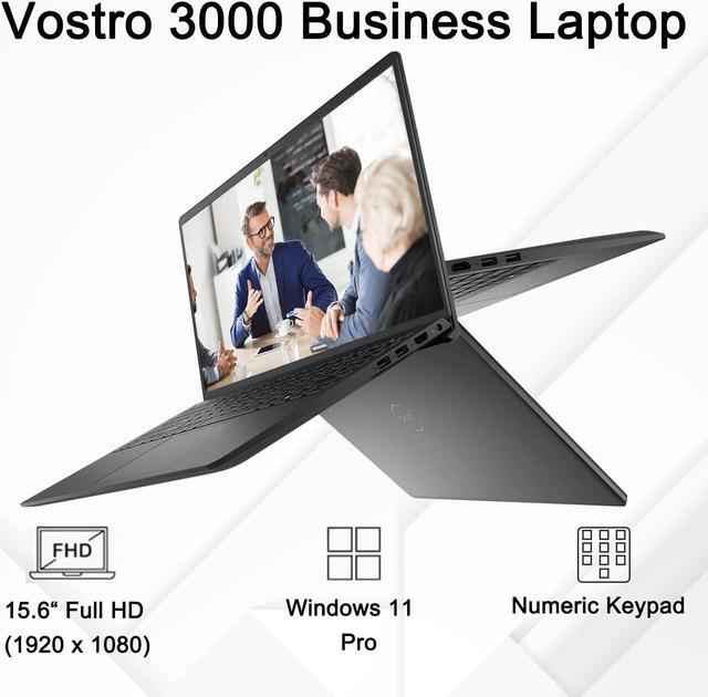 Alt view image 3 of 5 - Dell Vostro 3000 Series 3520 Business Laptop, 15.6" FHD 1920 * 1080 Non-touch 120Hz, Intel Core i5-1235U, Intel UHD Graphics, 32GB DDR4 RAM, 1TB PCIe M.2 SSD, Wi-Fi 5, Windows 11 Pro, Black