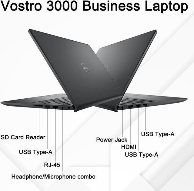 Alt view image 4 of 5 - Dell Vostro 3000 Series 3520 Business Laptop, 15.6" FHD 1920 * 1080 Non-touch 120Hz, Intel Core i5-1235U, Intel UHD Graphics, 32GB DDR4 RAM, 1TB PCIe M.2 SSD, Wi-Fi 5, Windows 11 Pro, Black