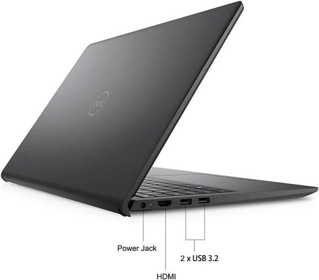 Alt view image 3 of 4 - Dell Vostro 3520 Business Laptop, 15.6" FHD 120Hz Display, Intel Core i5-1235U (Beats i7-1195G7), 16GB RAM, 512GB SSD, SD Card Reader, Webcam, HDMI, RJ-45, Wi-Fi, Windows 11 Pro, Black