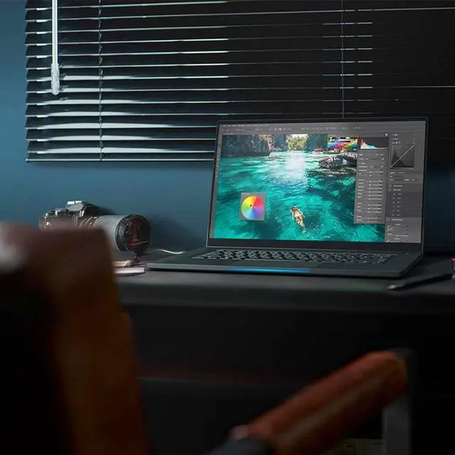 Alt view image 5 of 5 - NUC Intel X15 Gaming Laptop, 15.6" FHD 144Hz Display, Intel Core i7-12700H, Newest Intel Arc A730M Graphics (Beats NVIDIA GeForce RTX 3050Ti), 64GB RAM, 2TB SSD, RGB Backlit KB, Windows 11 Pro, Black