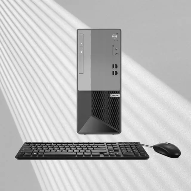 Alt view image 5 of 5 - Lenovo V50t Gen 2 Business Tower Desktop, Intel Core i5-10400, 32GB RAM DDR4, 1TB SSD + 2TB HDD, DVD-RW, HDMI, RJ-45, Display Port, Windows 11 Pro, Black