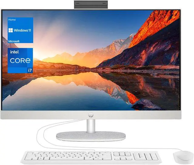HP 27 Newest i7 All in One Desktop, 27