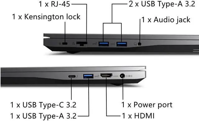 Alt view image 3 of 6 - NUC Intel NUC X15 Gaming Laptop, 15.6" FHD 144Hz Display, Intel Core i7-12700H, Intel Arc A550M Graphics, 16GB DDR5 RAM, 1TB SSD, IR Webcam, RGB Backlit Keyboard, HDMI, RJ-45, Wi-Fi 6, Windows 11 Pro