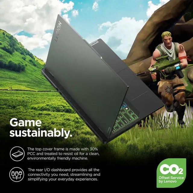 Alt view image 6 of 7 - Lenovo Legion Pro High-Performance Gaming Laptop, 16" WQXGA Display, Intel Core i9-13900HX, NVIDIA GeForce RTX 4060, 32GB RAM, 1TB SSD, Backlit KB, Wi-Fi 6, Win 11 Home